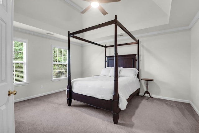 200 Oak Point Landing Dr, Mount Pleasant, SC 29464 - carpeted bedroom featuring crown molding and baseboards