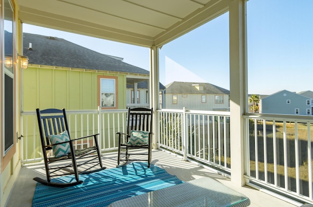 204 Michigan Avenue C-5 - Unit 11, Folly Beach, SC 29439 - balcony with a residential view