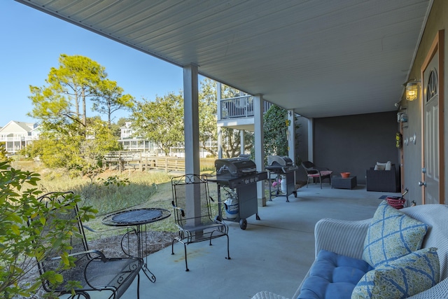 204 Michigan Avenue C-5 - Unit 11, Folly Beach, SC 29439 - view of patio with grilling area