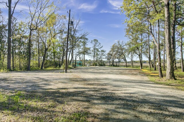 view of road