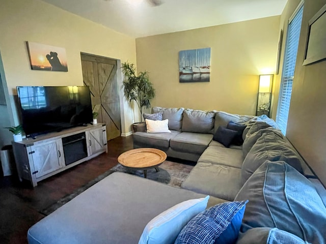 1418 Whispering Oak Trl, Mount Pleasant, SC 29466 - living room featuring wood finished floors