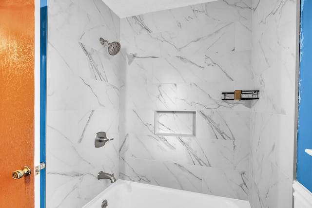 full bath with washtub / shower combination