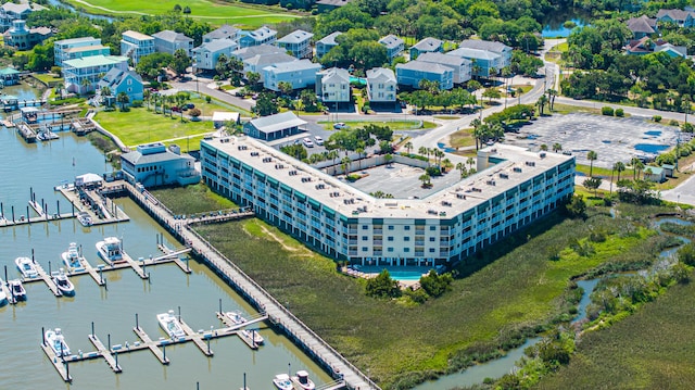 3701 Docksite Rd Unit 220, Edisto Island, SC 29438 - drone / aerial view of a large body of water