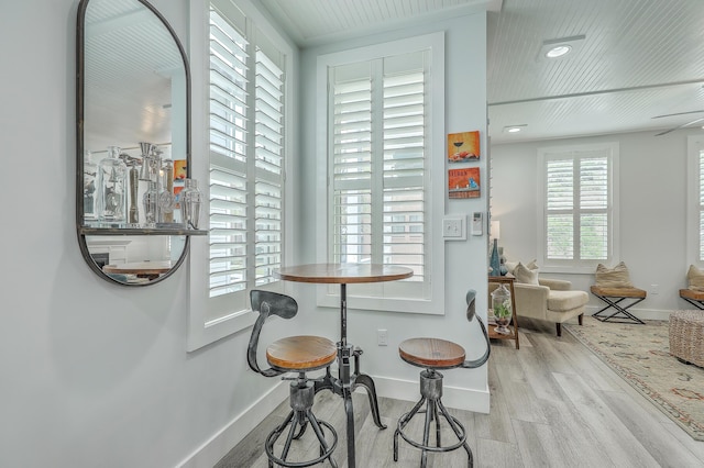 169 Jackson St, Charleston, SC 29403 - interior space with baseboards and wood finished floors