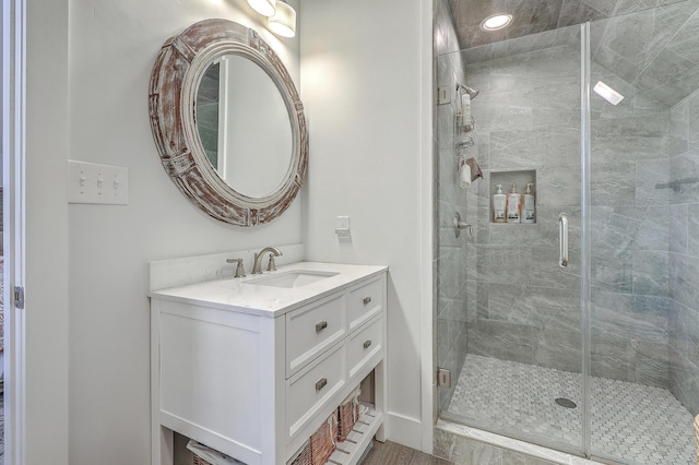 169 Jackson St, Charleston, SC 29403 - full bath with vanity and a stall shower