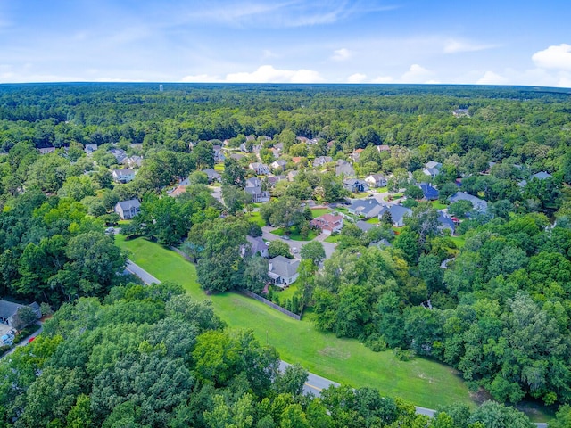 5406 E Crosland Ct, North Charleston, SC 29420 - aerial view of property's location featuring a heavily wooded area