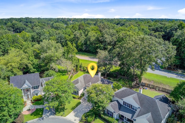 5406 E Crosland Ct, North Charleston, SC 29420 - bird's eye view of a forest
