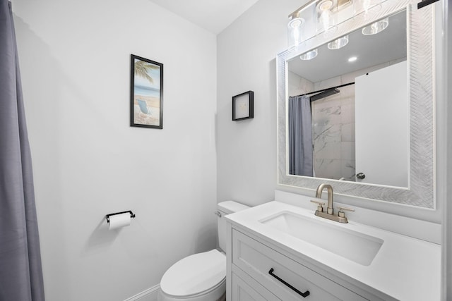 8767 Auburn Dr, North Charleston, SC 29406 - bathroom with vanity and a shower with shower curtain