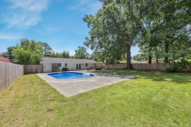 8767 Auburn Dr, North Charleston, SC 29406 - view of swimming pool with a fenced backyard and a patio