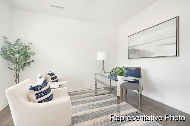 1219 Homecoming Blvd Unit Cc1-27, Ravenel, SC 29470 - office area featuring wood finished floors