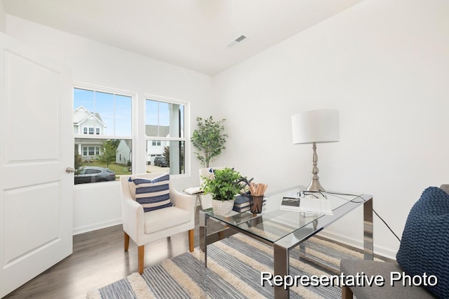 1219 Homecoming Blvd Unit Cc1-27, Ravenel, SC 29470 - office with wood finished floors and baseboards