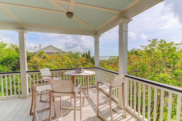 932 Middle St, Sullivans Island, SC 29482 - view of deck