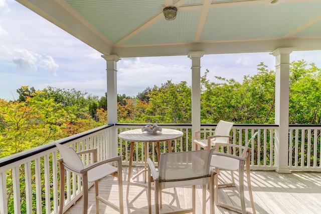 932 Middle St, Sullivans Island, SC 29482 - view of deck