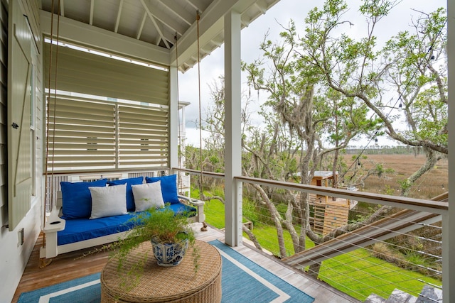 1809 Rushland Grove Ln, Johns Island, SC 29455 - balcony featuring outdoor lounge area