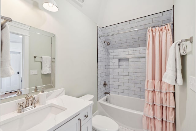 1809 Rushland Grove Ln, Johns Island, SC 29455 - full bathroom featuring vanity and shower / bathtub combination with curtain