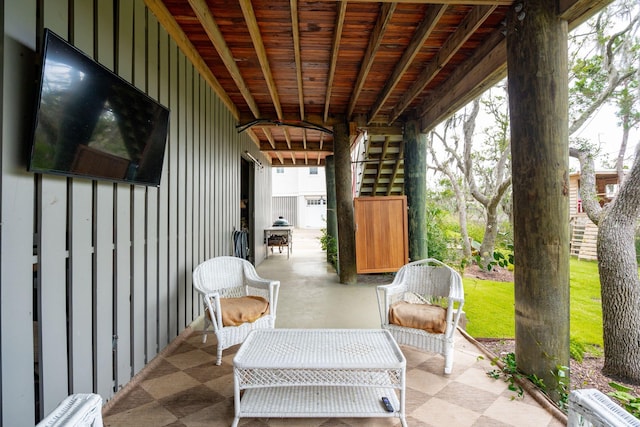 1809 Rushland Grove Ln, Johns Island, SC 29455 - view of patio