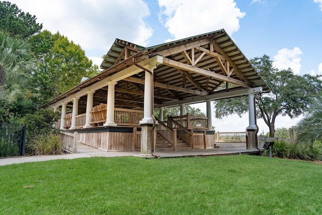 1809 Rushland Grove Ln, Johns Island, SC 29455 - surrounding community with a yard and stairs