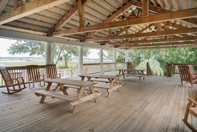1809 Rushland Grove Ln, Johns Island, SC 29455 - view of wooden terrace