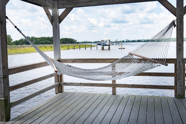 1809 Rushland Grove Ln, Johns Island, SC 29455 - dock featuring a water view