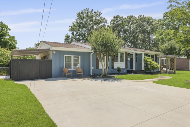 2605 Mona Ave, Charleston, SC 29414 - ranch-style house featuring driveway and board and batten siding