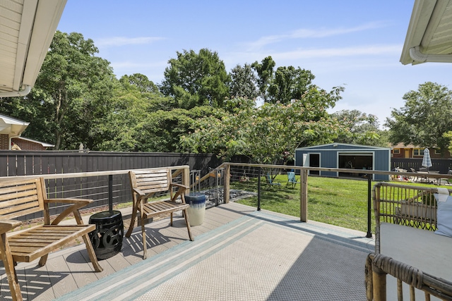 2605 Mona Ave, Charleston, SC 29414 - view of patio with an outdoor structure and a deck