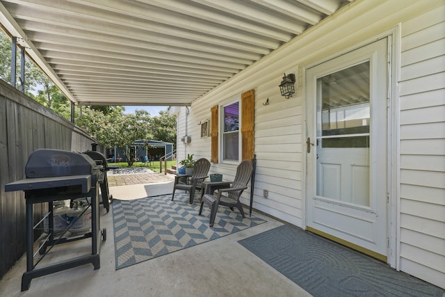 2605 Mona Ave, Charleston, SC 29414 - view of patio featuring grilling area