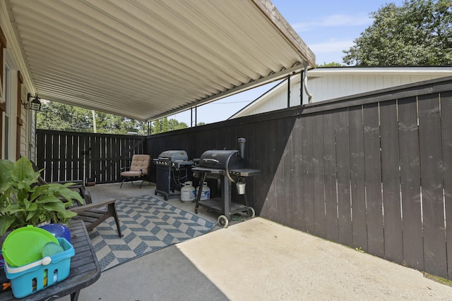 2605 Mona Ave, Charleston, SC 29414 - view of patio with grilling area