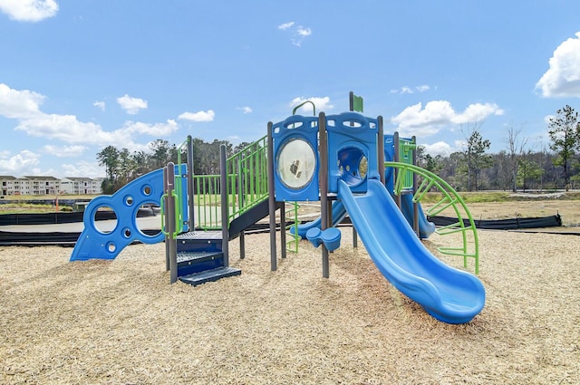 view of communal playground