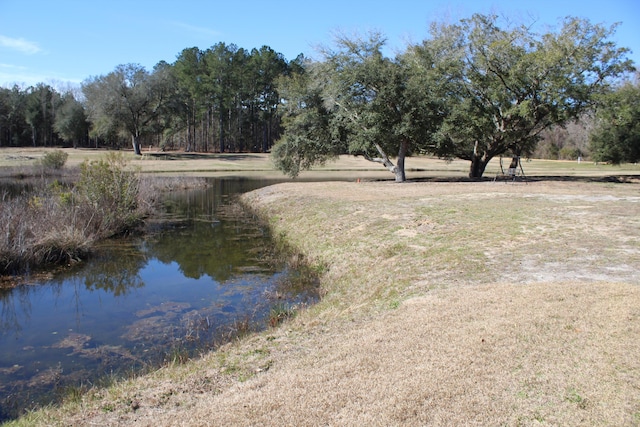 view of water feature