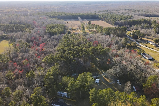 aerial view with a view of trees