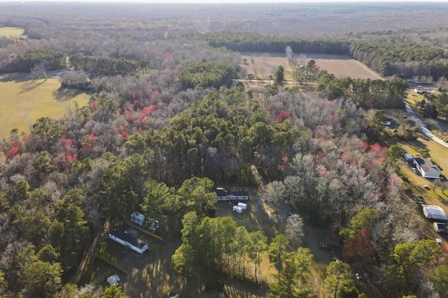 754 Miriam Ln, Ridgeville, SC 29472 - bird's eye view featuring a wooded view
