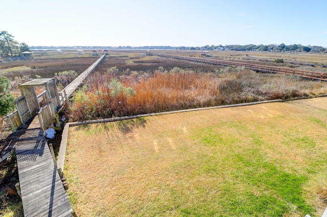 aerial view featuring a rural view