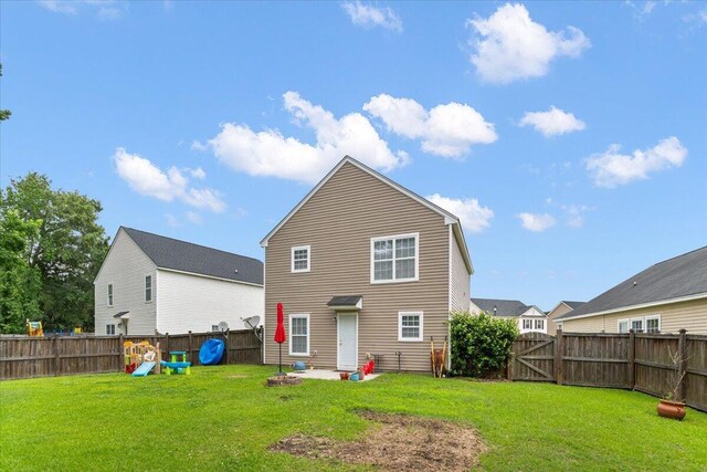 1170 Deerberry Rd, Hanahan, SC 29410 - rear view of property with a patio area and a gate
