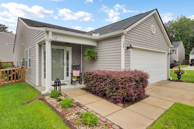 100 Runnels Cv, Summerville, SC 29485 - view of property exterior featuring concrete driveway, a garage, and covered porch