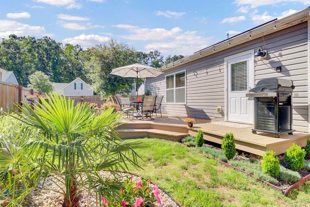 100 Runnels Cv, Summerville, SC 29485 - deck with outdoor dining space and area for grilling