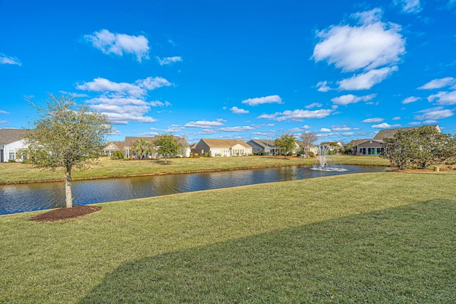 water view with a residential view