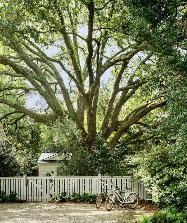 509 Klein St, Mount Pleasant, SC 29464 - deck featuring a fenced front yard