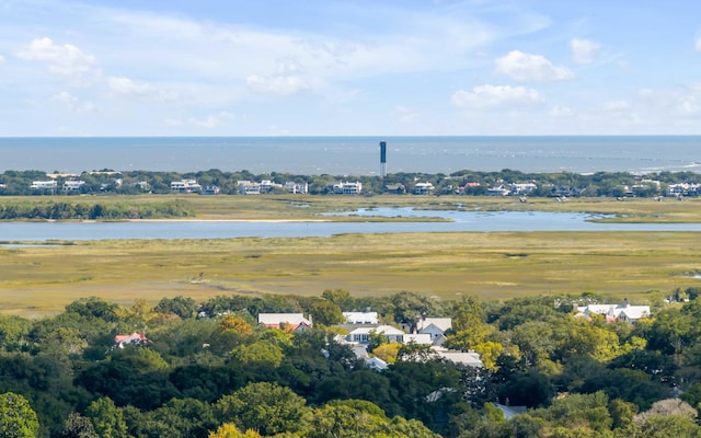 509 Klein St, Mount Pleasant, SC 29464 - aerial view of property and surrounding area with a nearby body of water