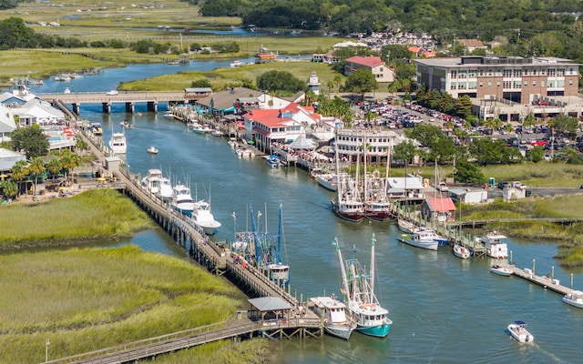 509 Klein St, Mount Pleasant, SC 29464 - bird's eye view of a nearby body of water and a notable bridge