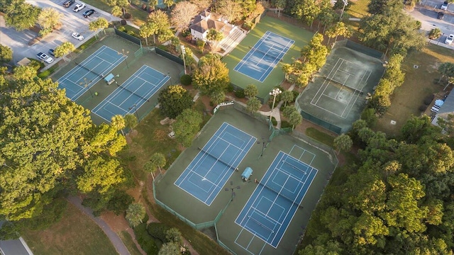 drone / aerial view