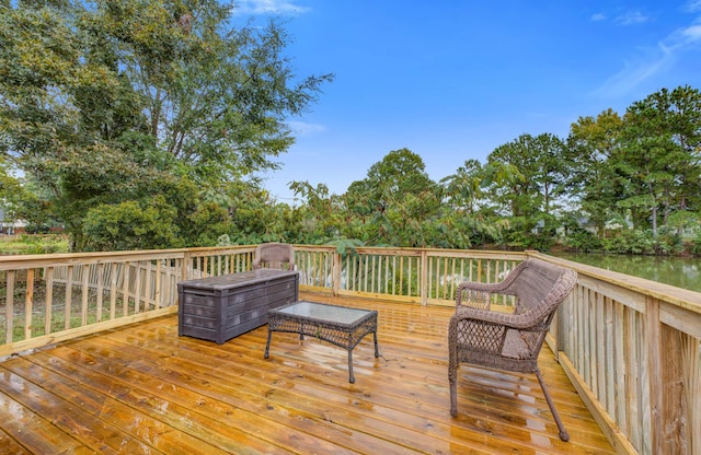 view of deck