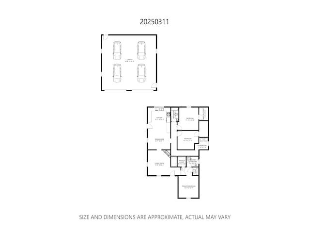 6 Littlefield St, Inman, SC 29349 - floor plan / room layout