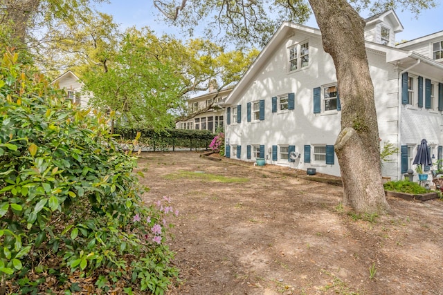 view of property exterior