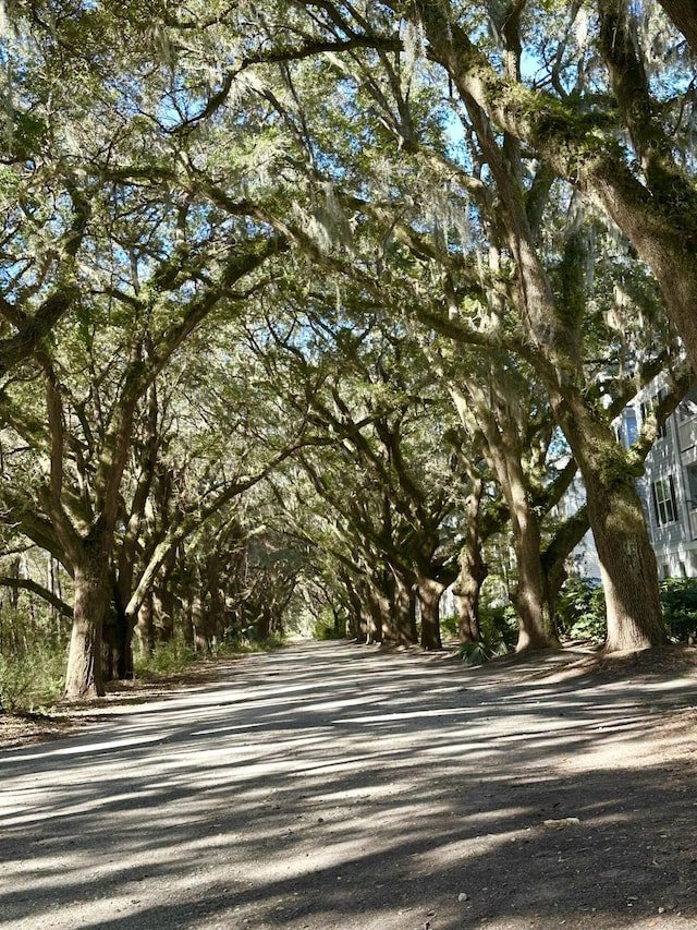 view of road