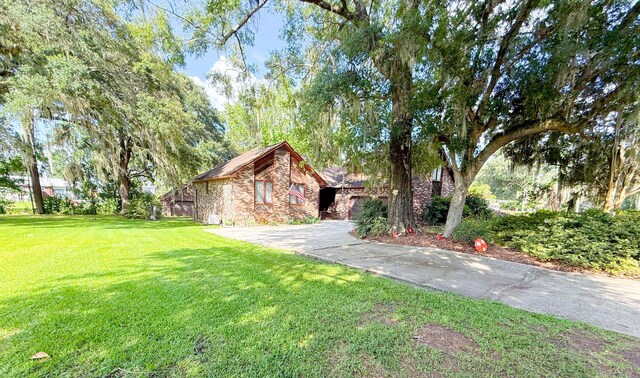 1807 Perch Rd, Moncks Corner, SC 29461 - view of front of property featuring a front yard and stone siding