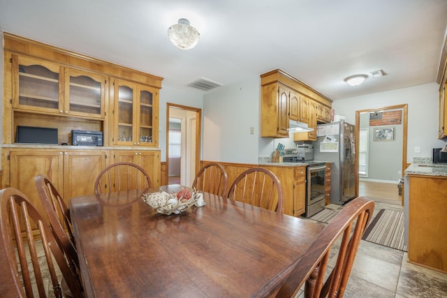 208 Mini Farm Rd, Bonneau, SC 29431 - dining space featuring visible vents
