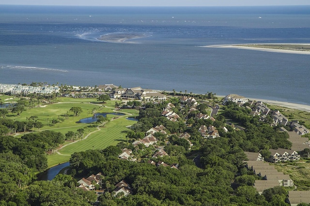 2473 High Hammock Rd, Seabrook Island, SC 29455 - view of property location with a large body of water, nearby suburban area, and a local golf course