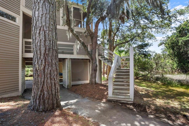 2473 High Hammock Rd, Seabrook Island, SC 29455 - view of property exterior with stairway