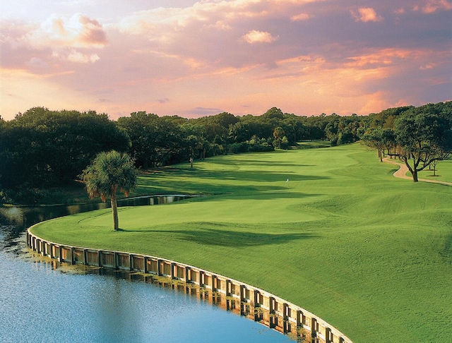2473 High Hammock Rd, Seabrook Island, SC 29455 - view of community featuring a water view and golf course view