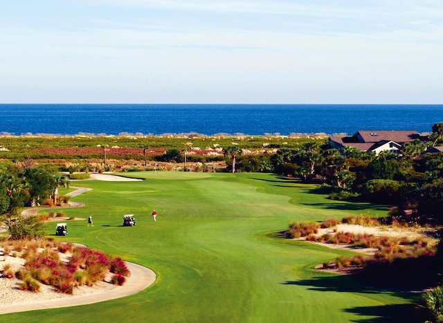 2473 High Hammock Rd, Seabrook Island, SC 29455 - view of community with a water view and view of golf course
